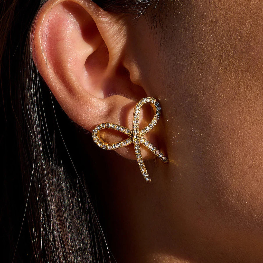 Dannah Diamant-Fliege-Ohrringe