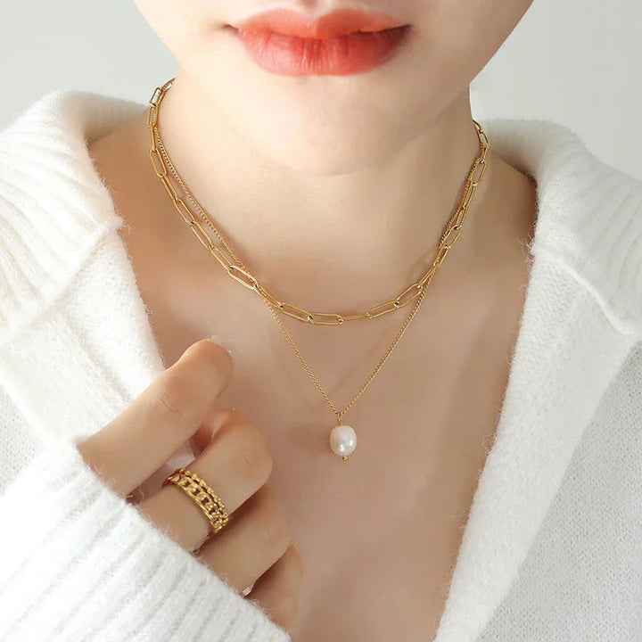 Collier de perles d'eau douce Tropica