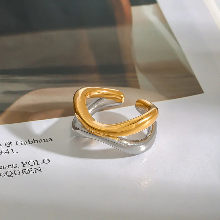 Deanna Gold-Verflechtungsring