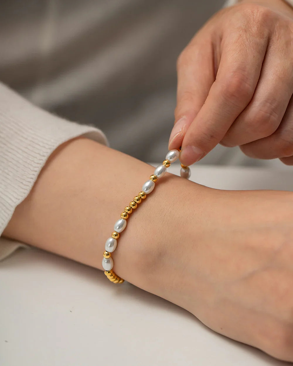 Wynn Süßwasserperlenarmband
