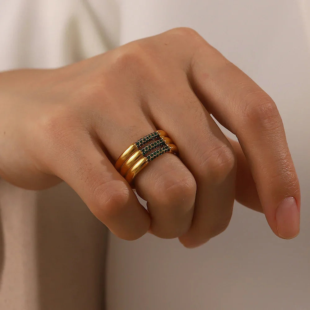 Serenity Diamant-Goldring
