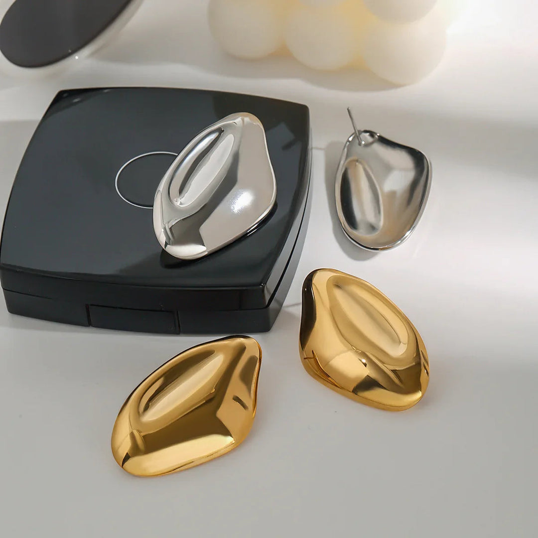 Boucles d'oreilles en or Zinnia