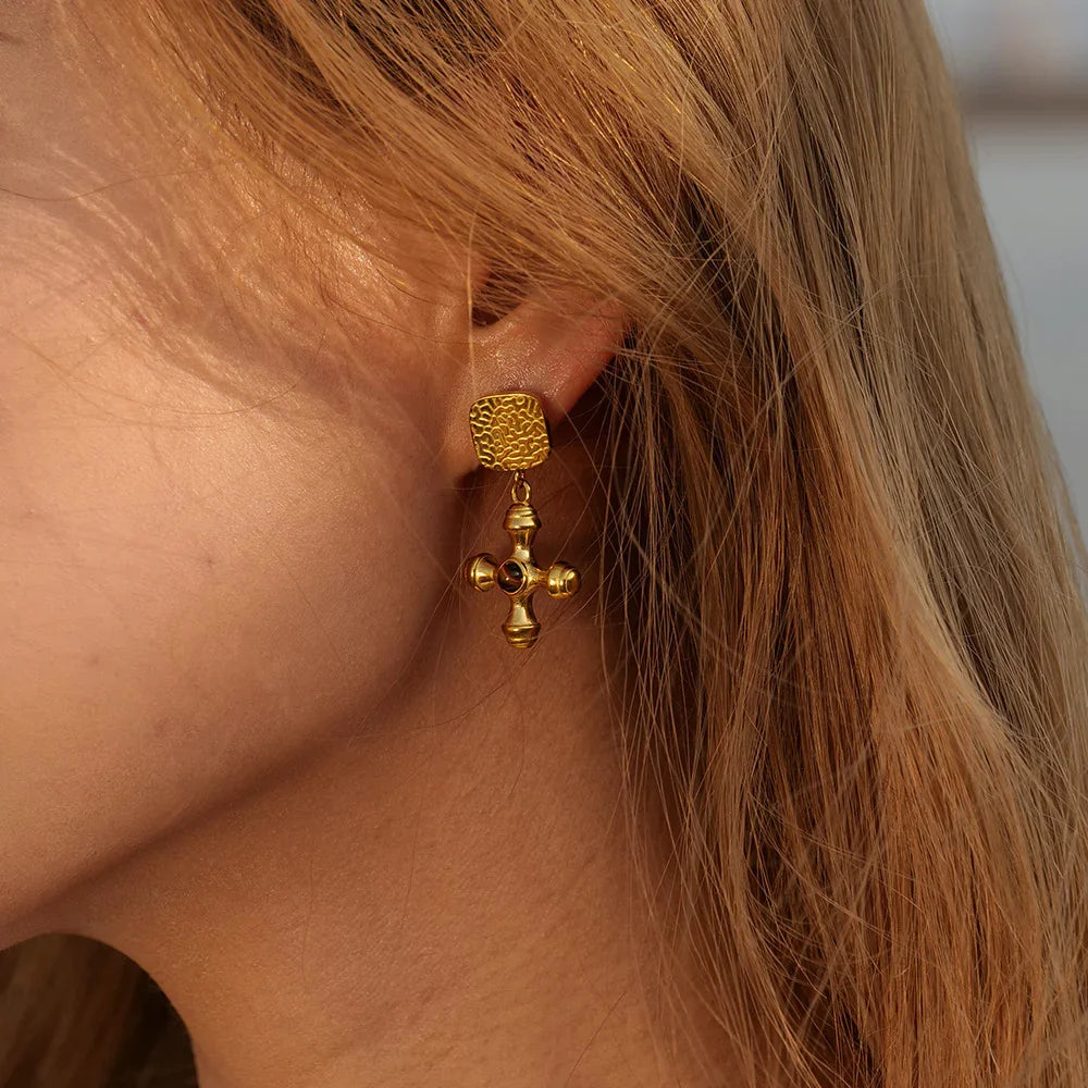 Boucles d'oreilles en or Della