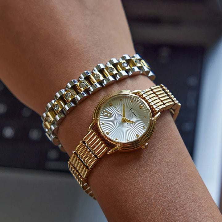 Goldfarbenes Uhrenarmband