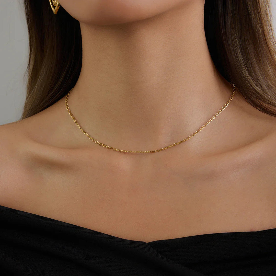 Collier chaîne en or Loraine