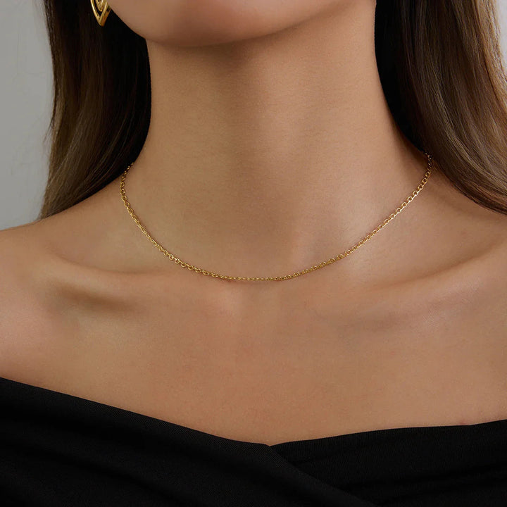 Collier chaîne en or Loraine