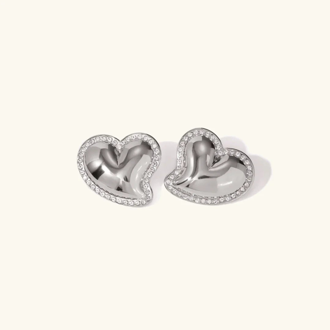 Boucles d'oreilles en or Holly Heart