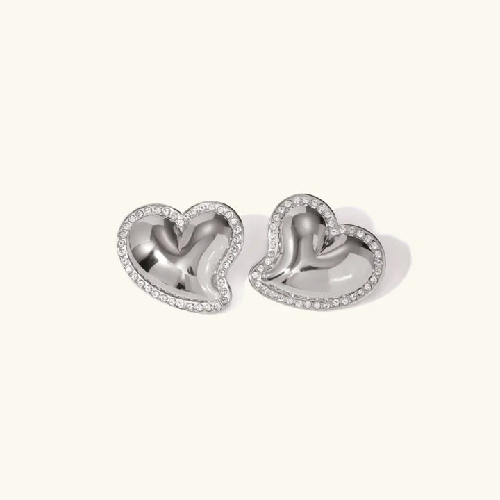 Boucles d'oreilles en or Holly Heart
