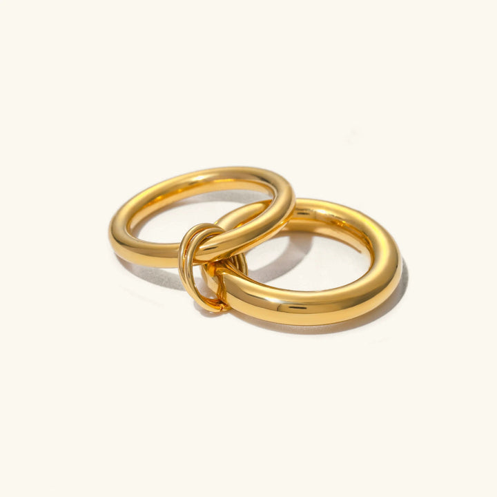 Dune – Gestapelter Goldring