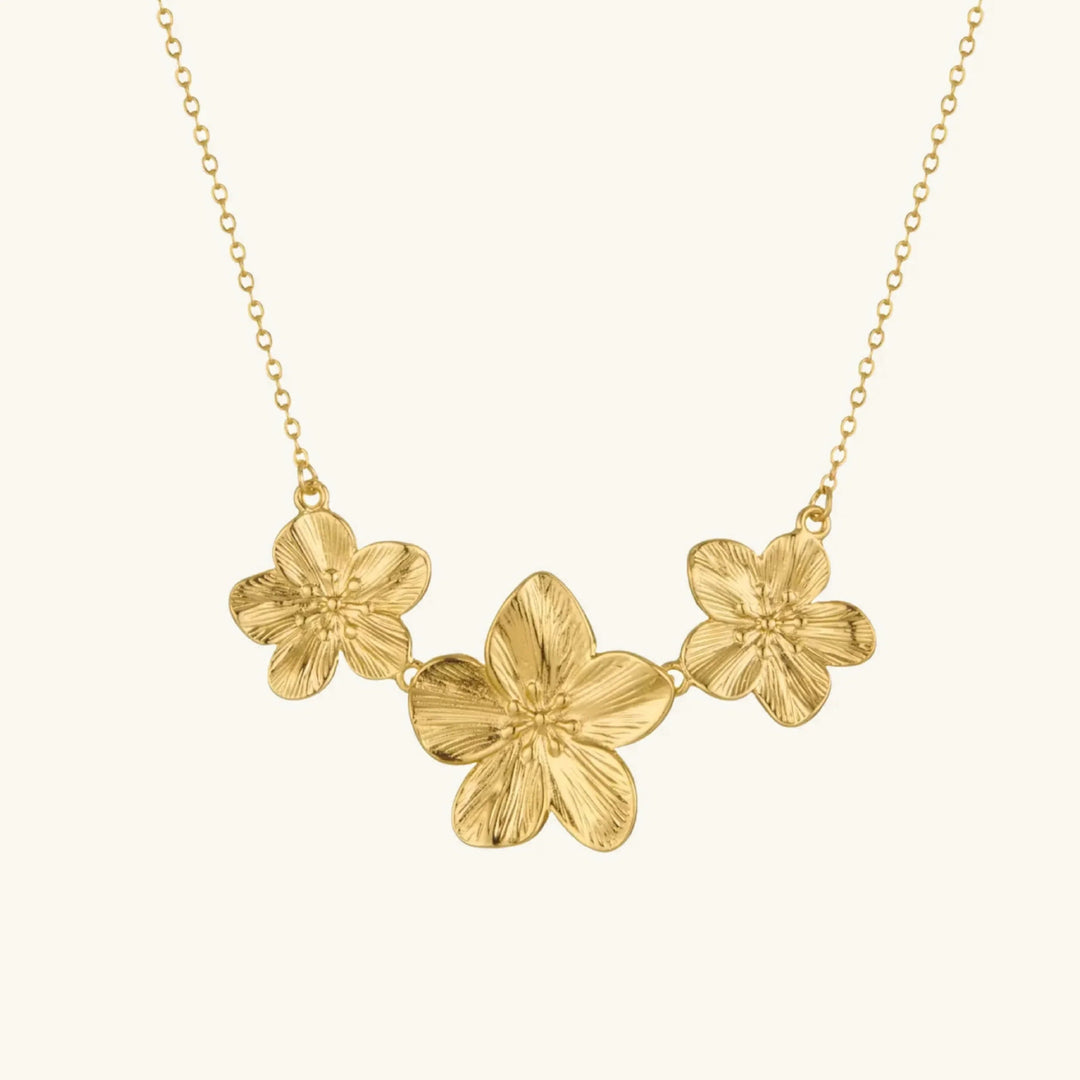Collier Fleur en Or Millie