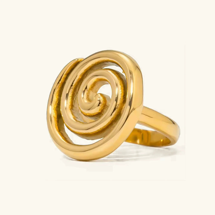 Christy Spiral Goldring