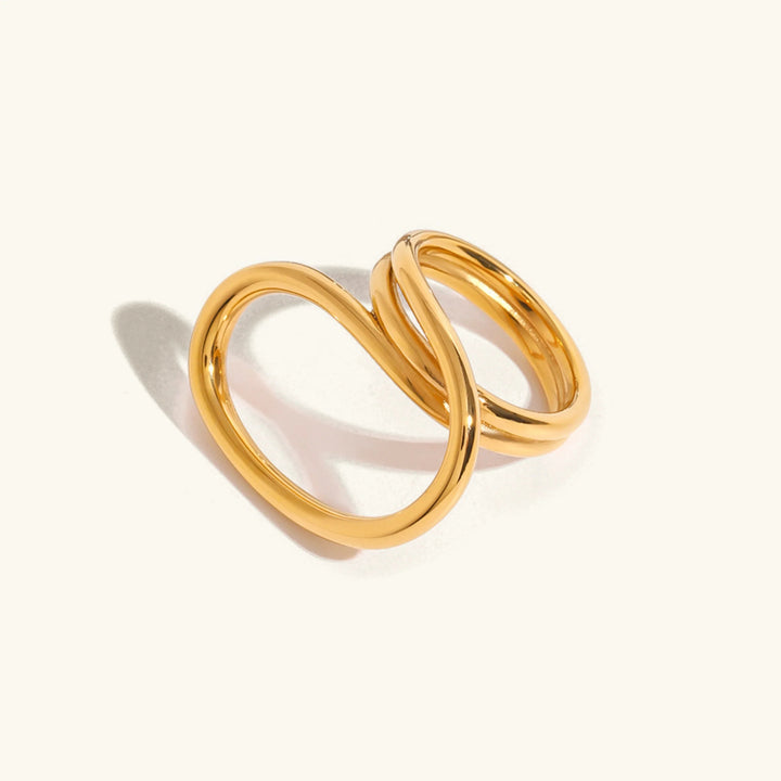 Meri Moderner Goldring