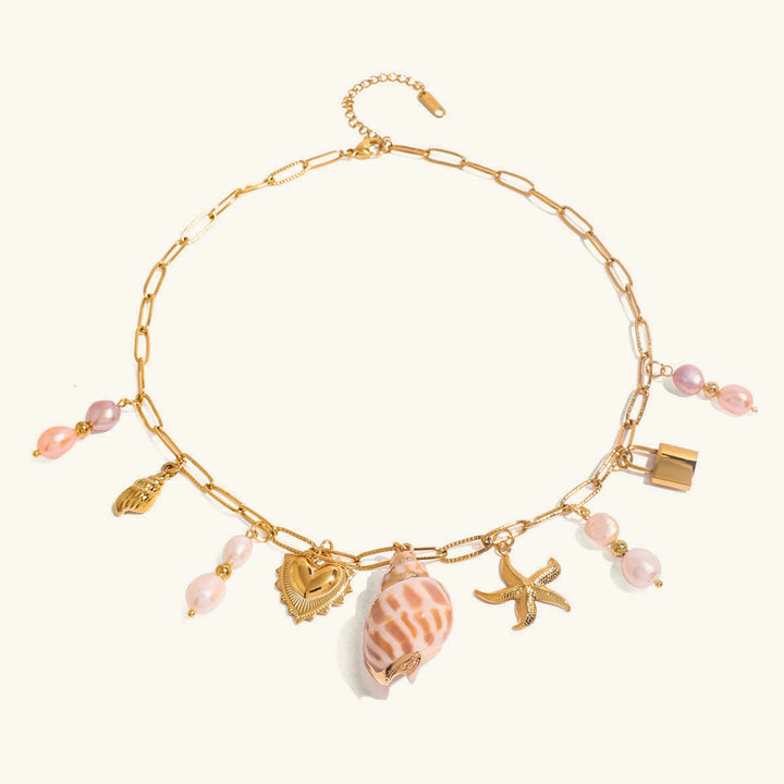 Collier de perles d'eau douce du Pacifique
