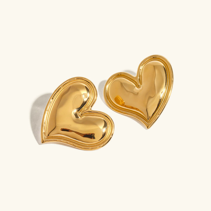 Liora Gold Herz Ohrringe