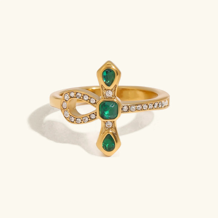 Joy Diamantknoten-Goldring