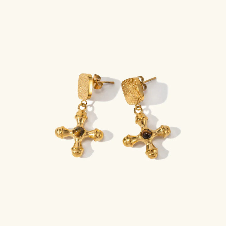 Boucles d'oreilles en or Della