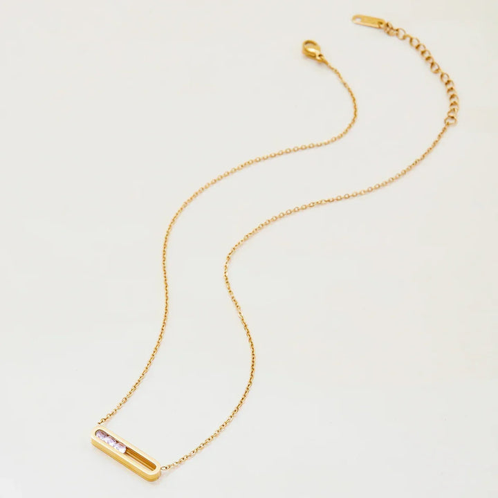 Abby Sculpted Gold Pendant