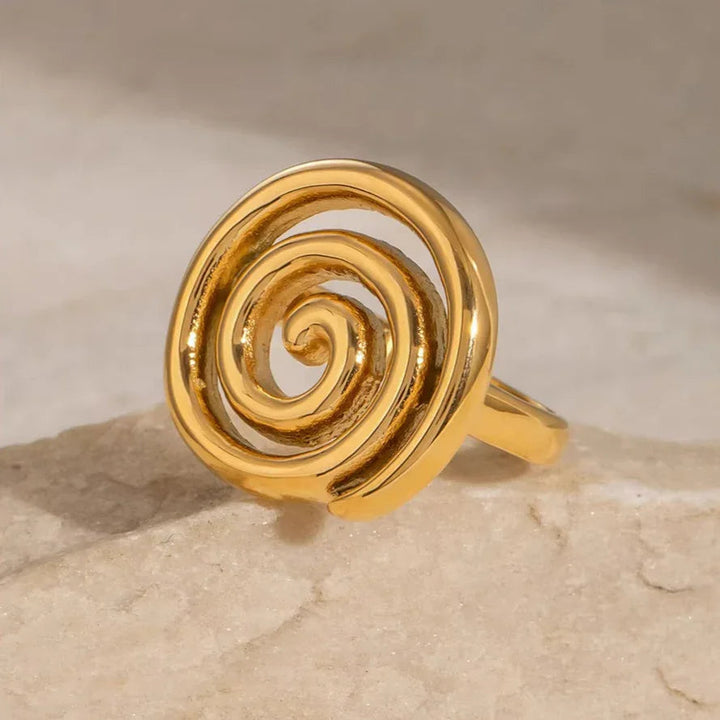 Christy Spiral Goldring