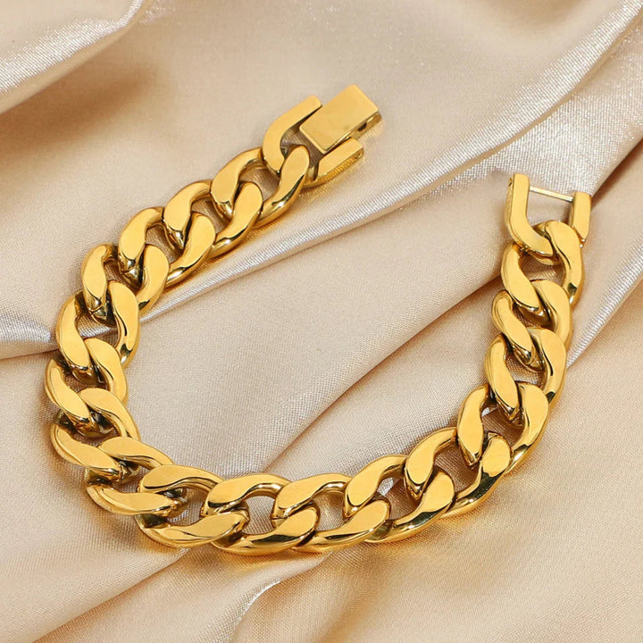 Kayle Goldkettenarmband