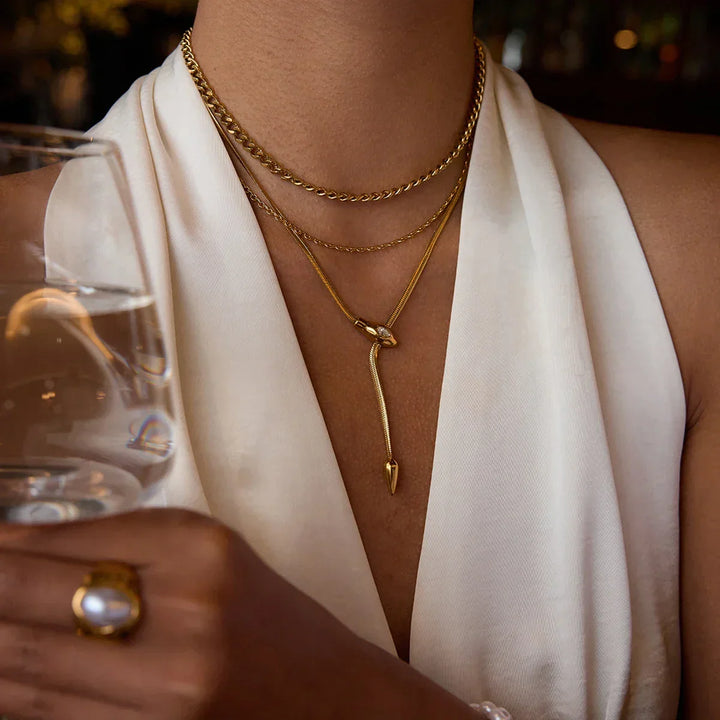 Collier chaîne en or Loraine