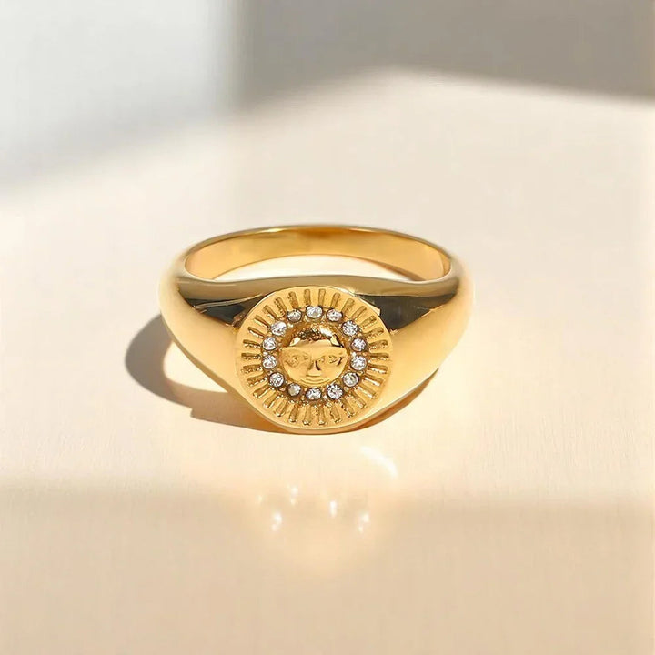 Solari Sunface Goldring