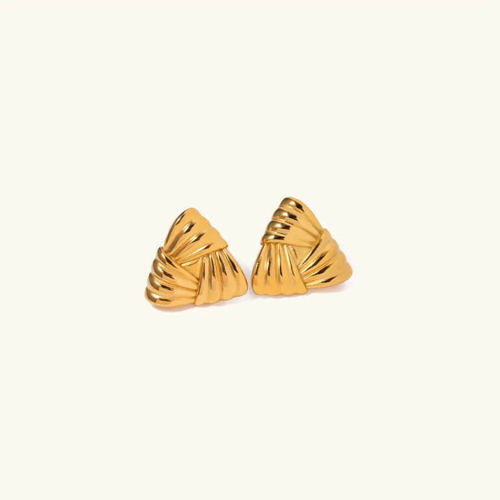 Brigitte Gold Ohrringe
