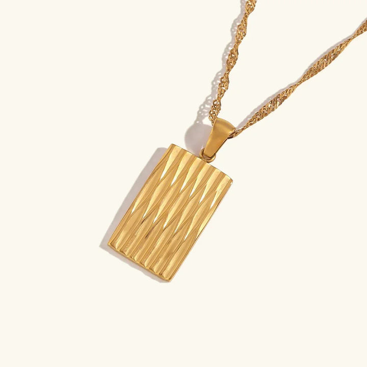 Dahlia Gold Halskette