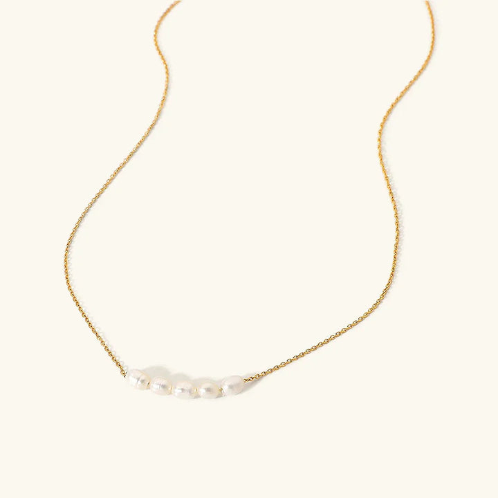 Elle Goldperlenkette