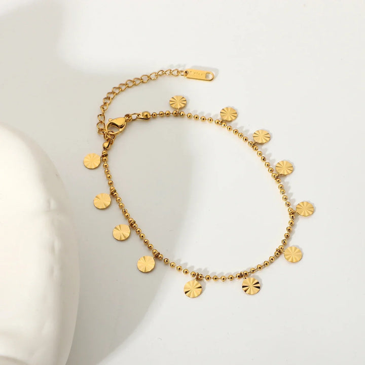 Sloane Gold-Fußkettchen
