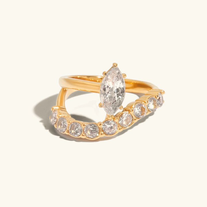 Calina Marquise Diamantring