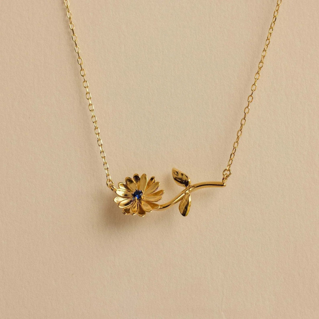 Maribelle Geburtsblume Goldkette