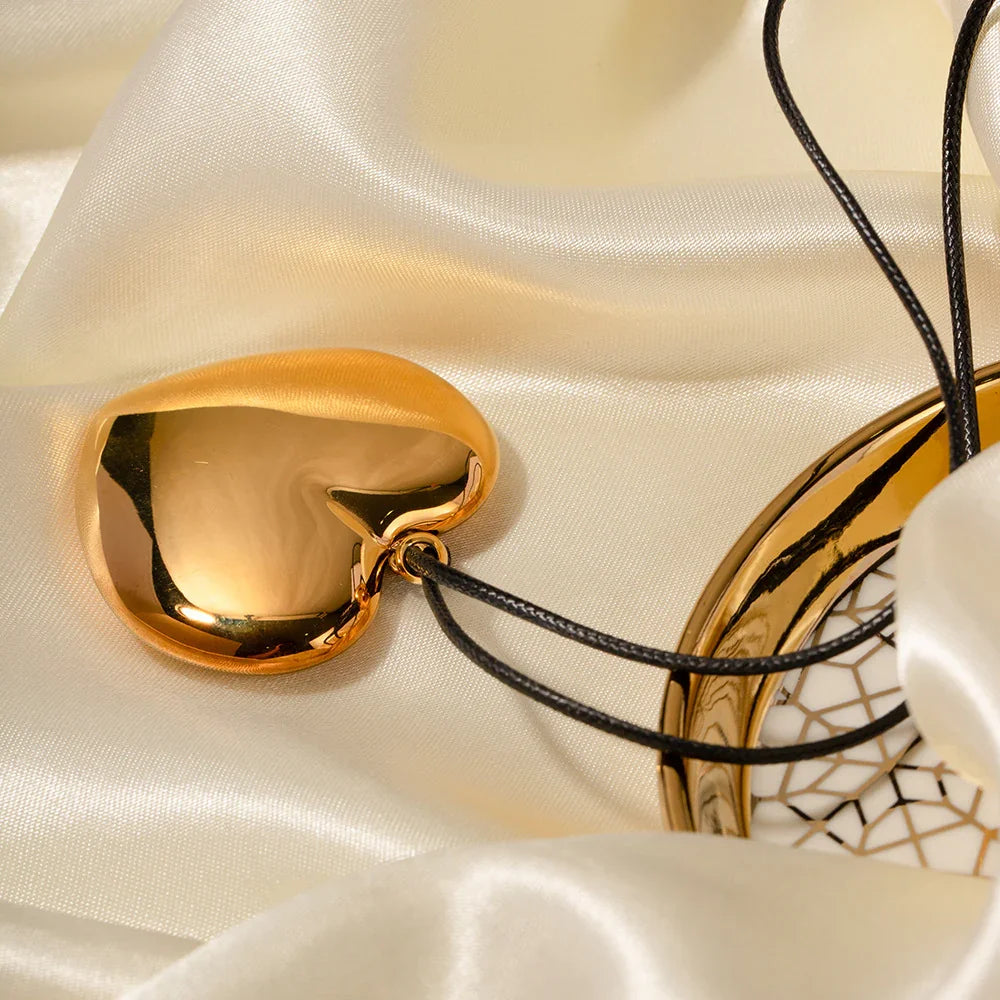Ophelia Gold Herz Halskette