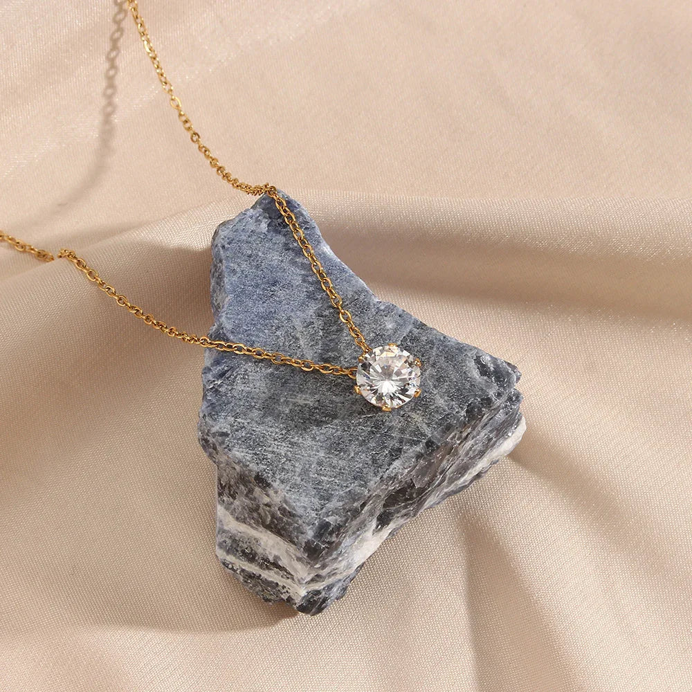 Kyla Solitär-Goldkette