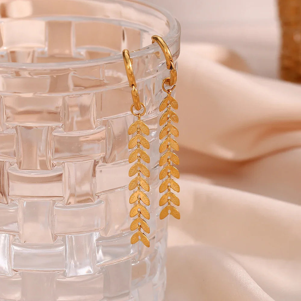 Faith Fischschwanz-Ohrringe