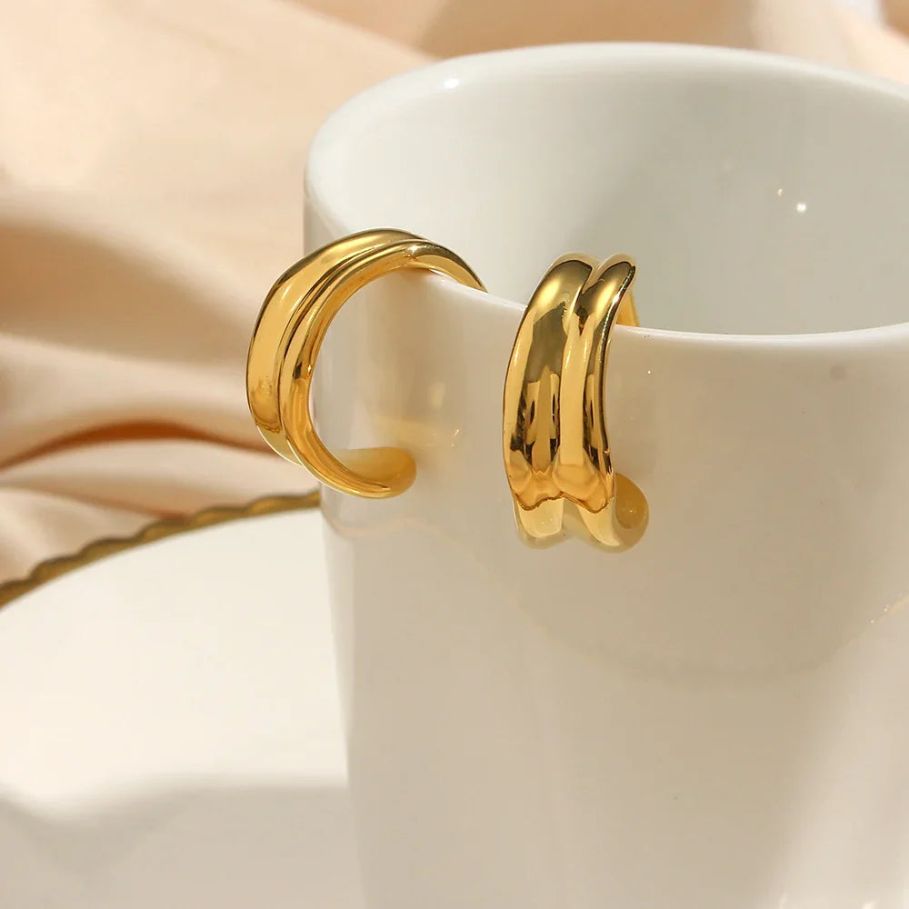 Boucles d'oreilles Emily Wave