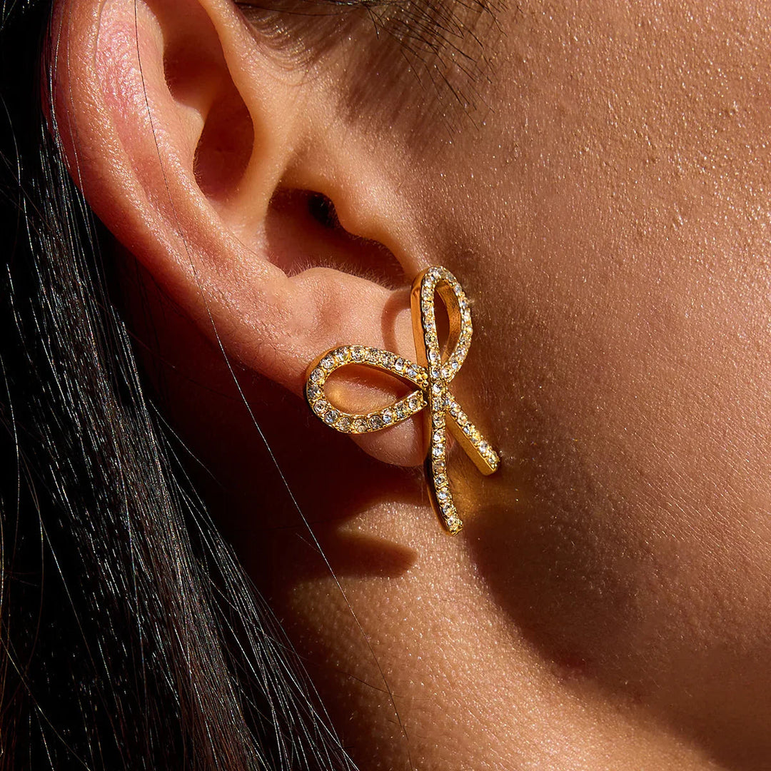 Dannah Diamant-Fliege-Ohrringe