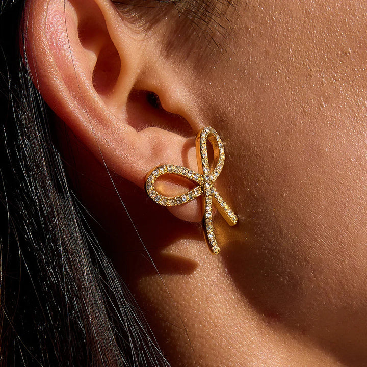 Dannah Diamant-Fliege-Ohrringe