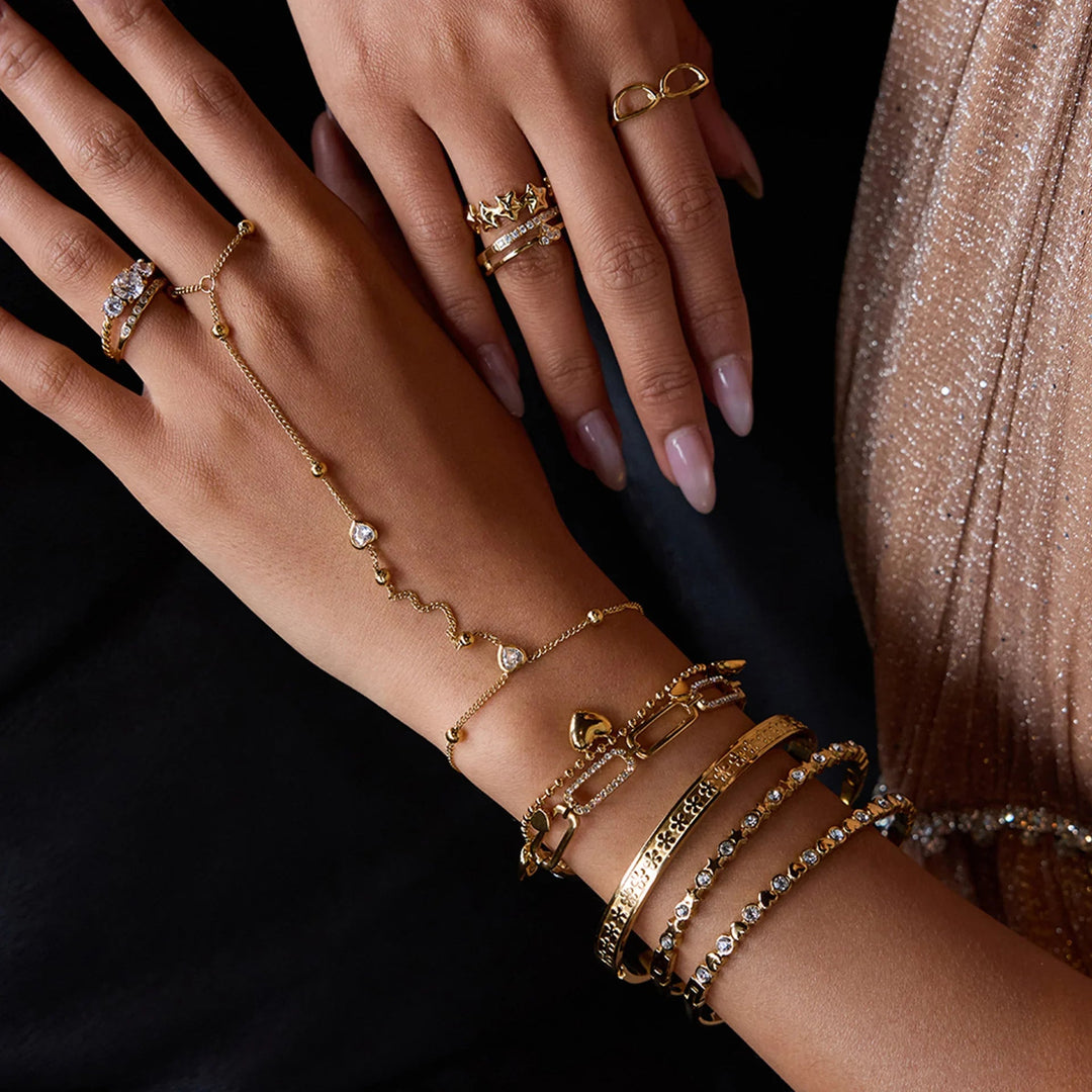 Winslow Gold Handkette