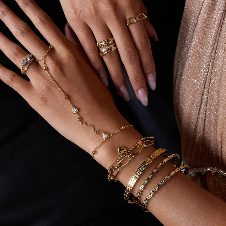 Winslow Gold Handkette