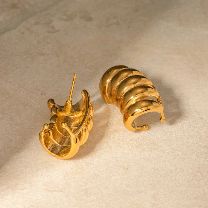 Beatrix Gold Ohrringe