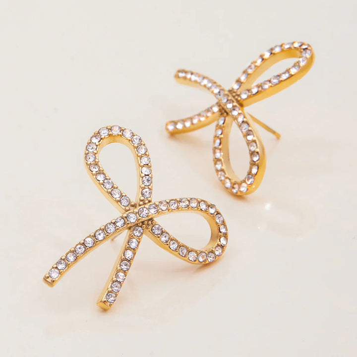 Dannah Diamant-Fliege-Ohrringe