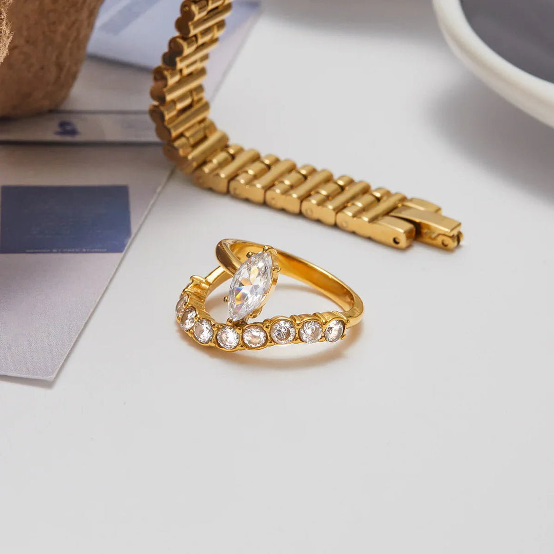 Calina Marquise Diamantring