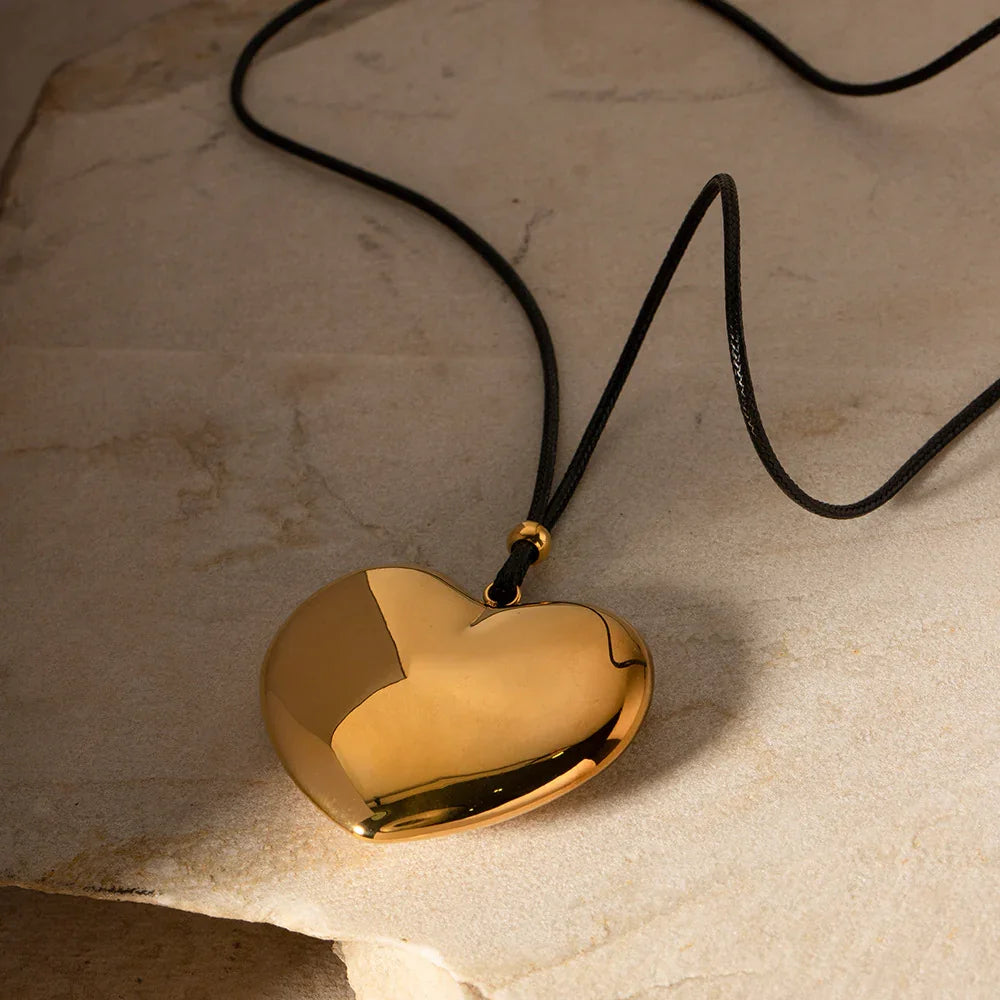 Ophelia Gold Herz Halskette