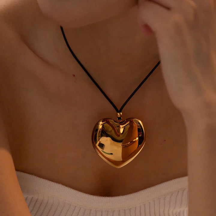 Ophelia Gold Herz Halskette