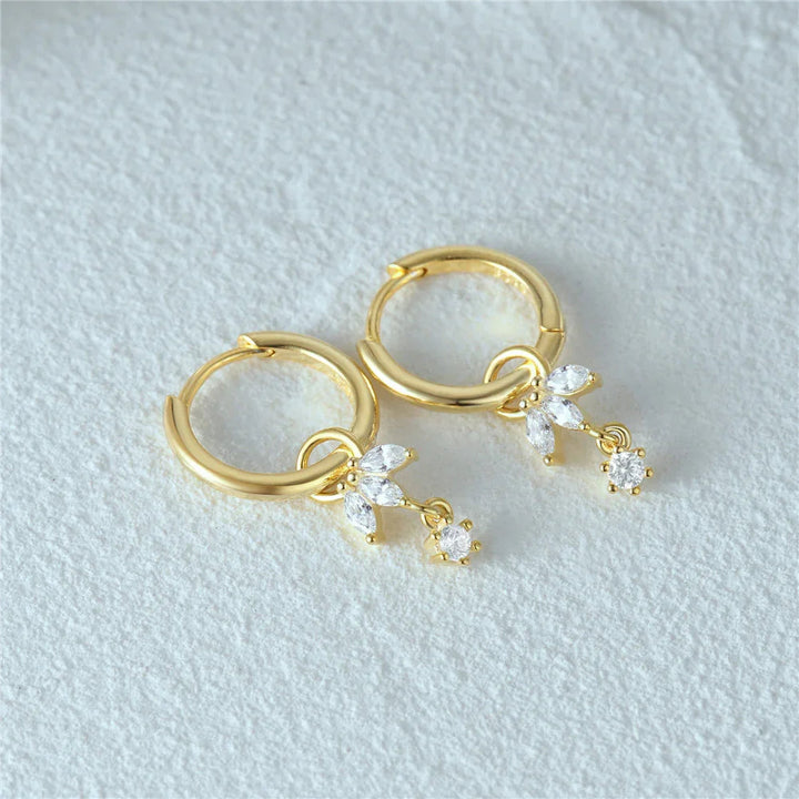 Brooke – Abnehmbare Creolen mit Charm