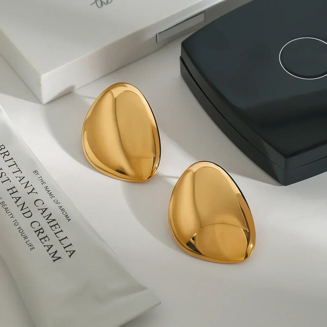 Carrie – Chunky Bean – Goldohrringe