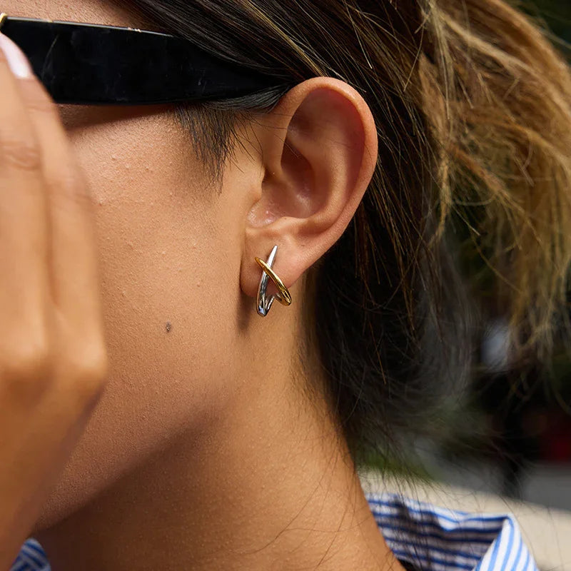 Julissa Zweifarbige, moderne Huggies