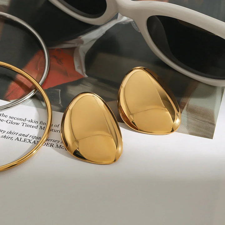 Carrie – Chunky Bean – Goldohrringe