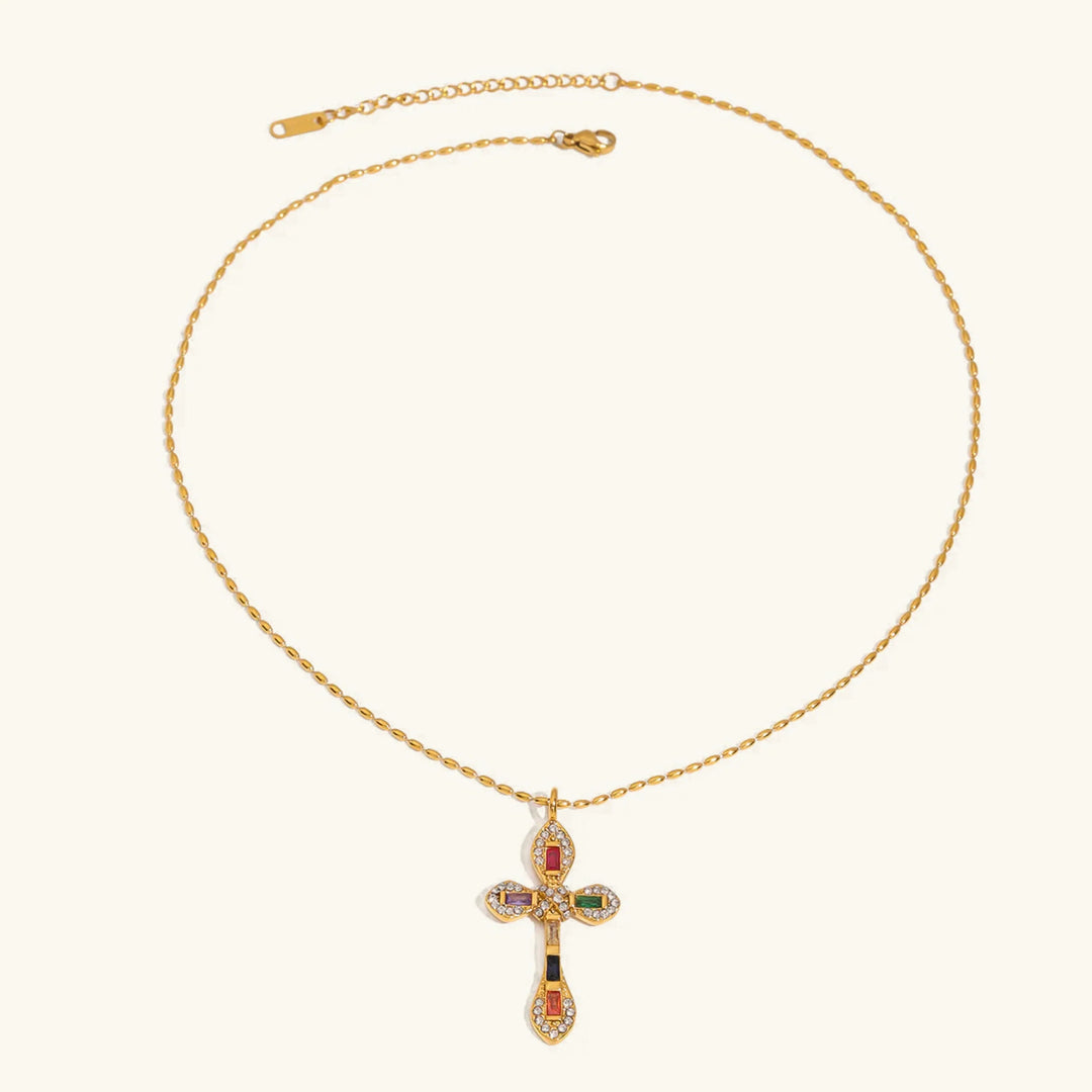 Olea Diamond Crucifix