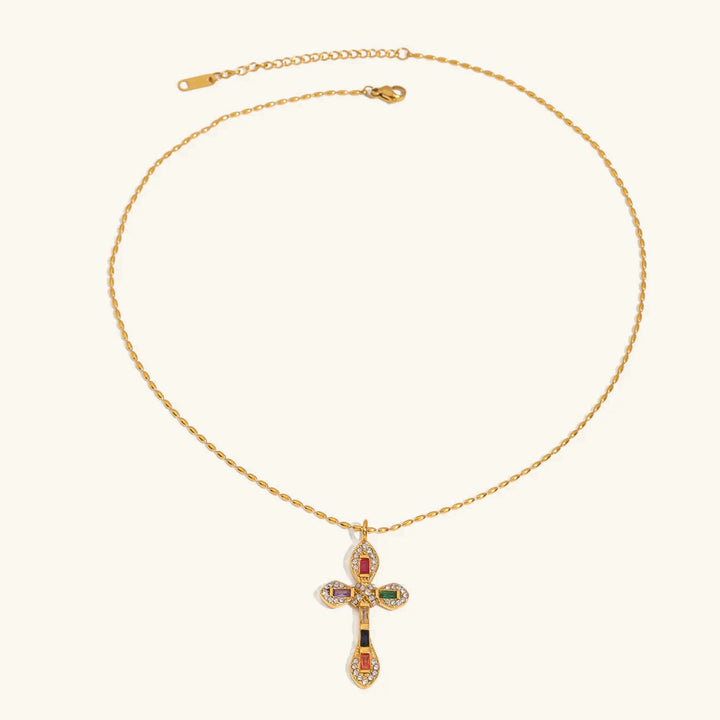 Olea Diamond Crucifix